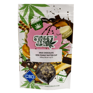 Sweet Jane – CBD Milk Chocolate Mini Peanut Butter Cup