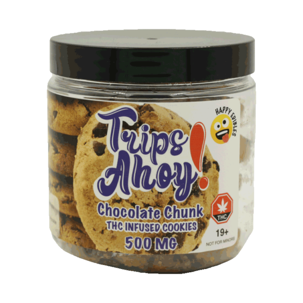 Trips Ahoy – Chocolate Chunk THC Infused Cookies