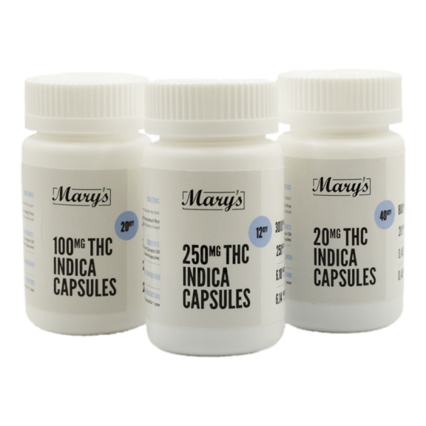 Mary’s Medibles – THC Indica Capsules