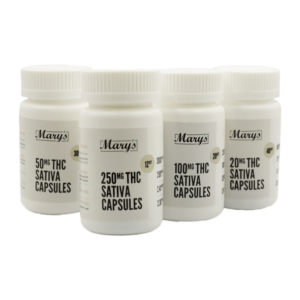 Mary’s Medibles – THC Sativa Capsules