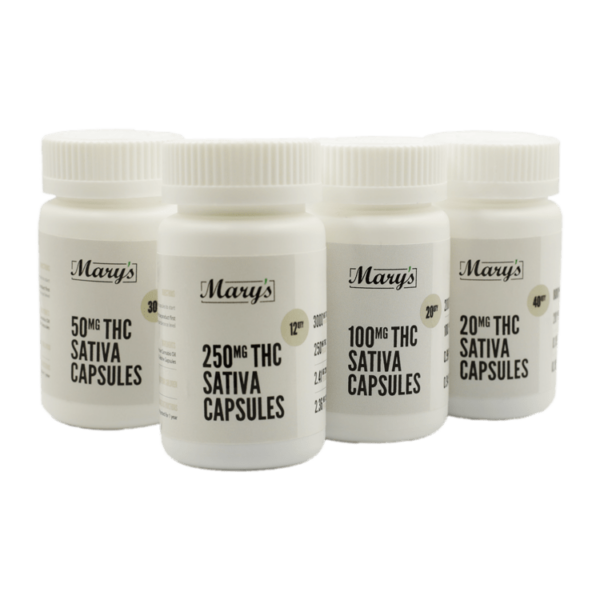 Mary’s Medibles – THC Sativa Capsules