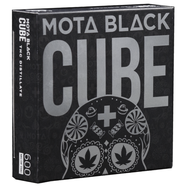 Mota - Black Cube - THC Milk Chocolate Cube