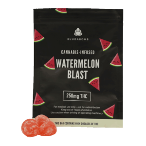 Buudabomb - Watermelon Blast Gummy - 250mg THC
