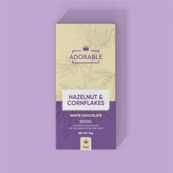 Adorable White Chocolate Hazelnut Cornflakes
