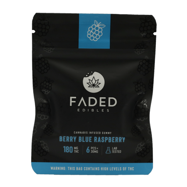 Faded Edibles - Berry Blue Raspberry