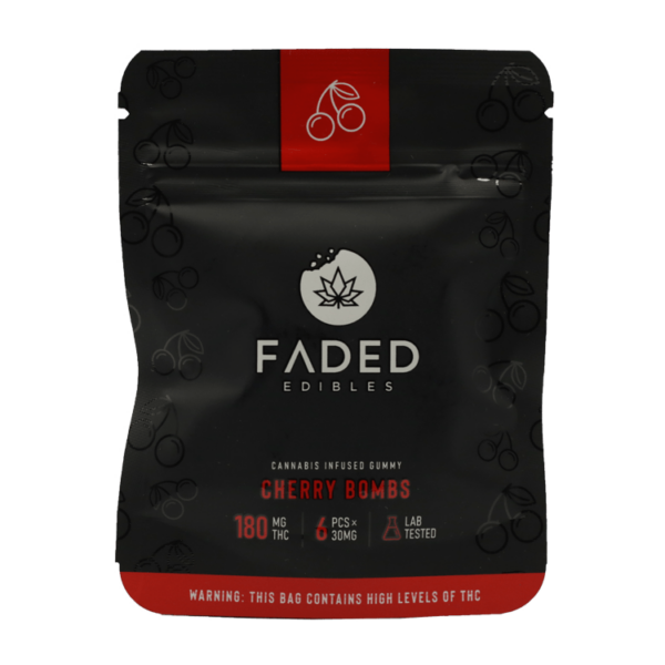 Gummy Faded Cherry Bombs 180mg