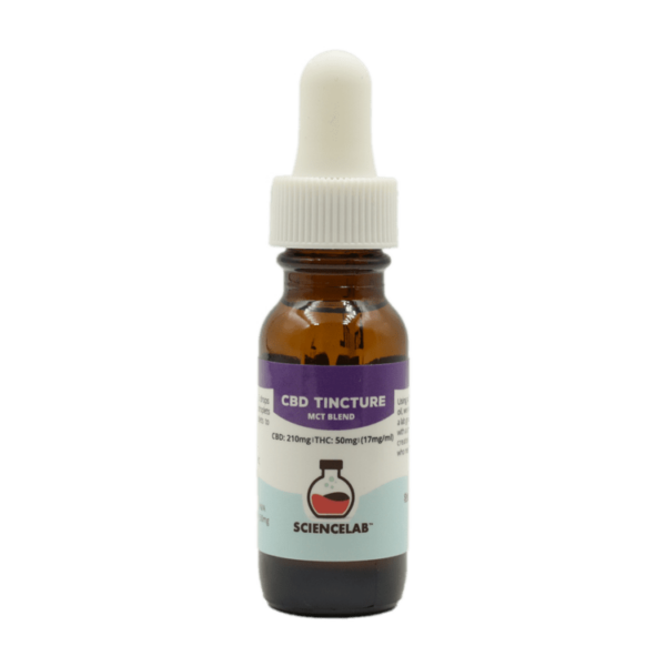Sciencelab - CBD Tincture - THC 50mg - CBD 210mg