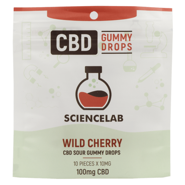ScienceLab - Wild Cherry - CBD Gummy Drops
