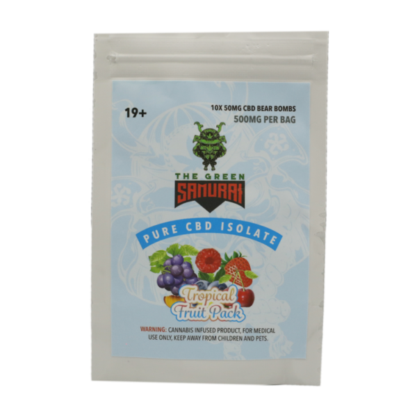 Green samurai CBD gummy edibles