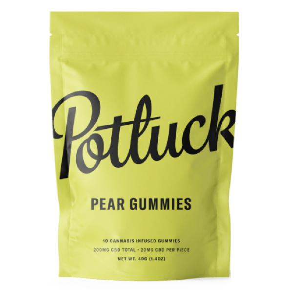 High Dose – Cannabis Infused Gummies – Pear Gummies