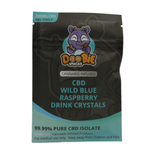 Doobie Snacks - CBD Wild Blue Rasberry Drink Crystals