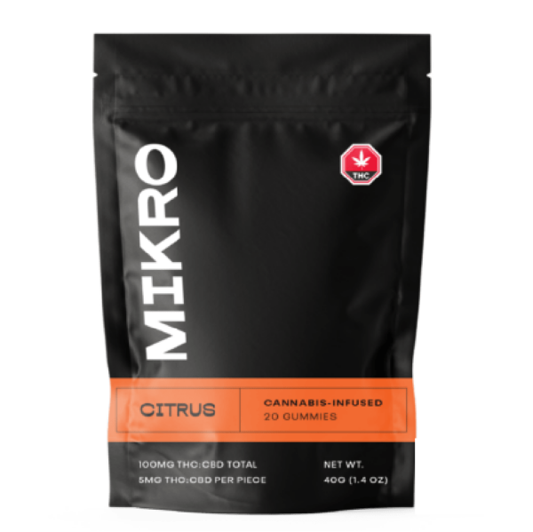 Mikro – 1:1 THC/CBD Gummies