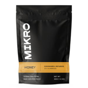 Mikro – CBD Gummies – 100mg CBD – Honey