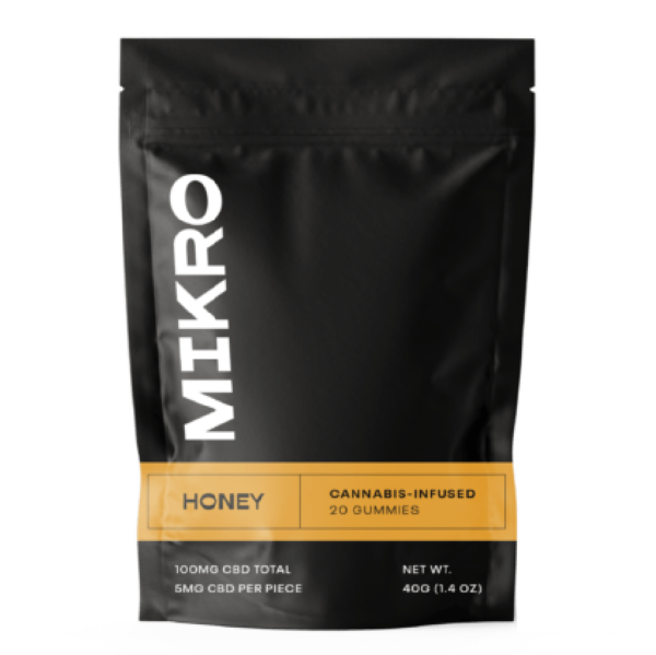 Mikro – CBD Gummies – 100mg CBD – Honey