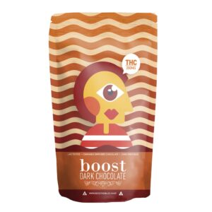 Boost – THC Dark Chocolate Bars - 200mg
