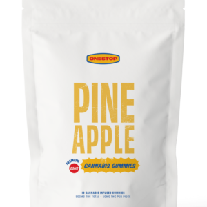 OneStop - Sour Pineapple THC Gummies 500mg