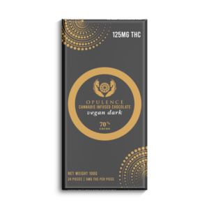 Opulence – THC Chocolate Bar – Vegan Dark